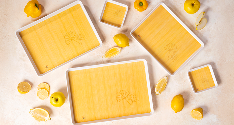 Rectangular serving