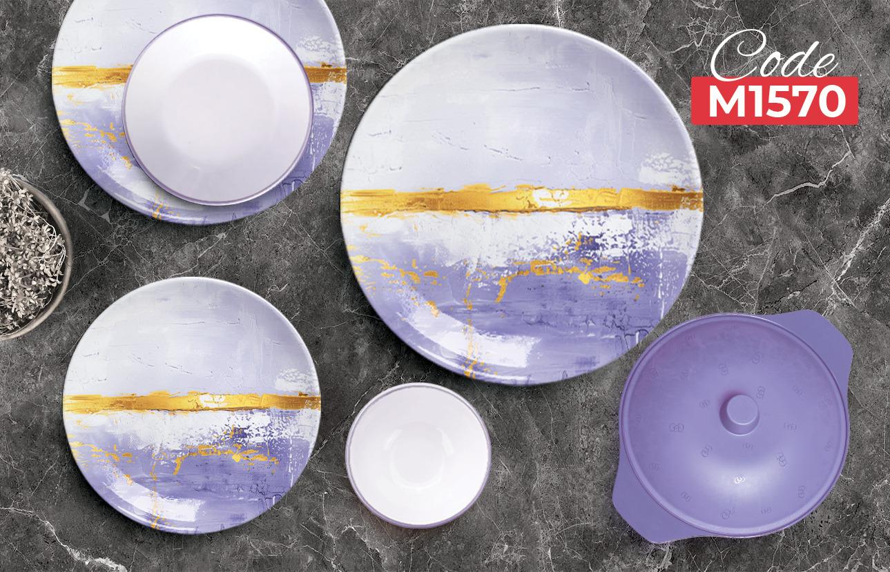 Half purple and half white