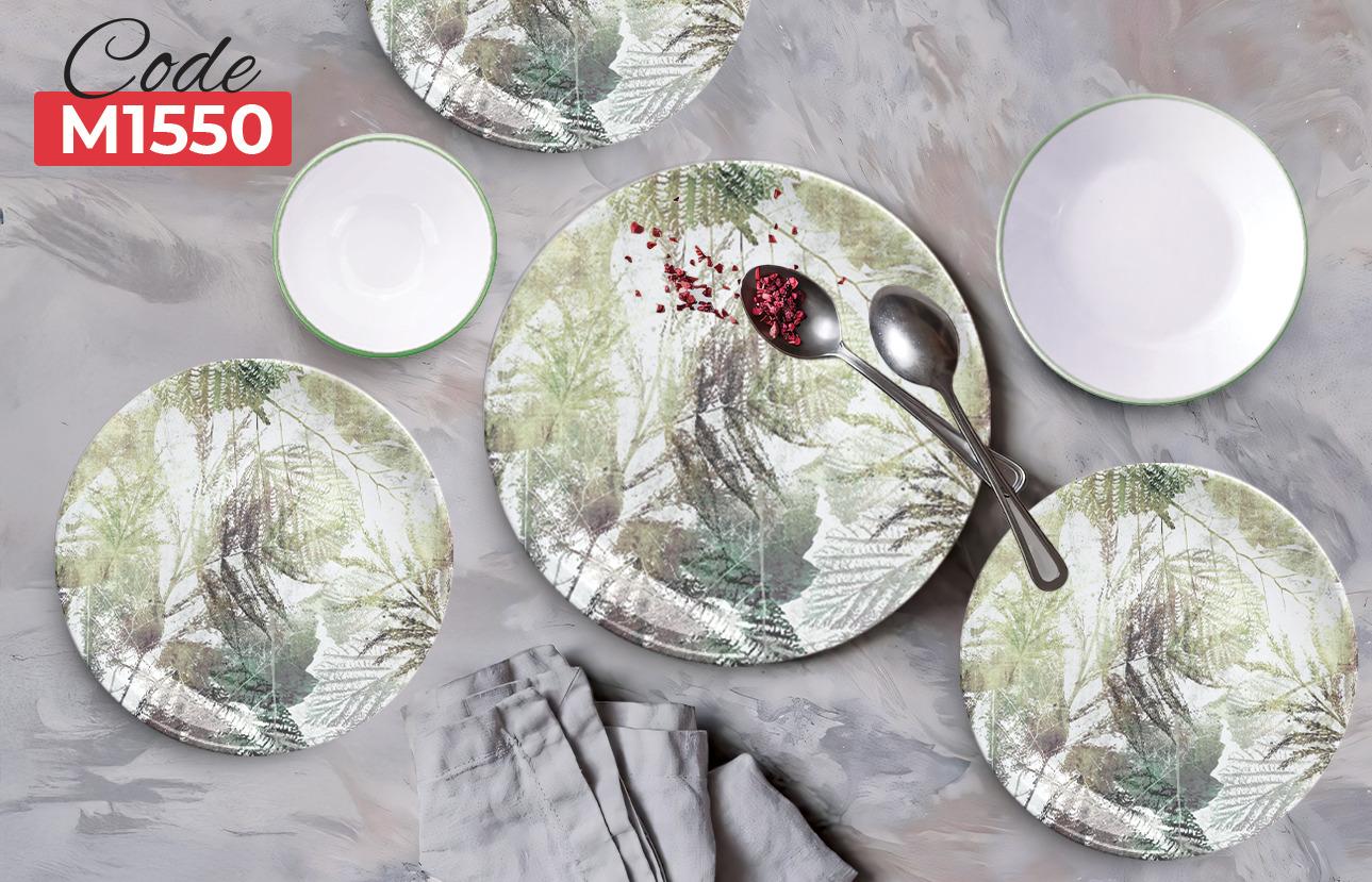 White and green tree